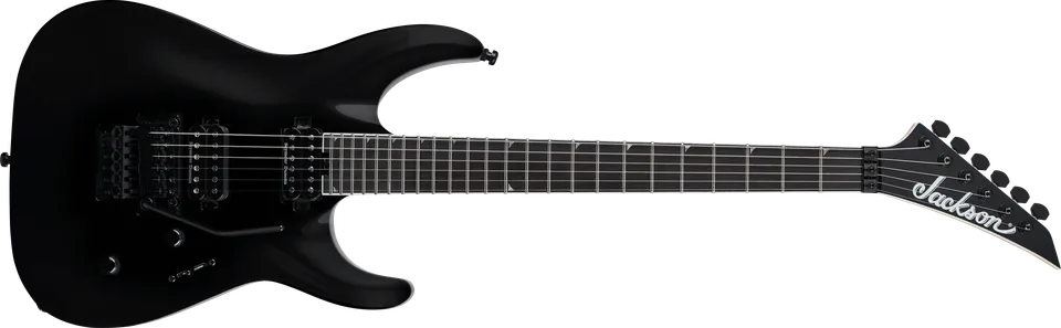 jackson-pro-plus-soloist-sla2-guitare-lectrique-noir-floyd-rose image 1