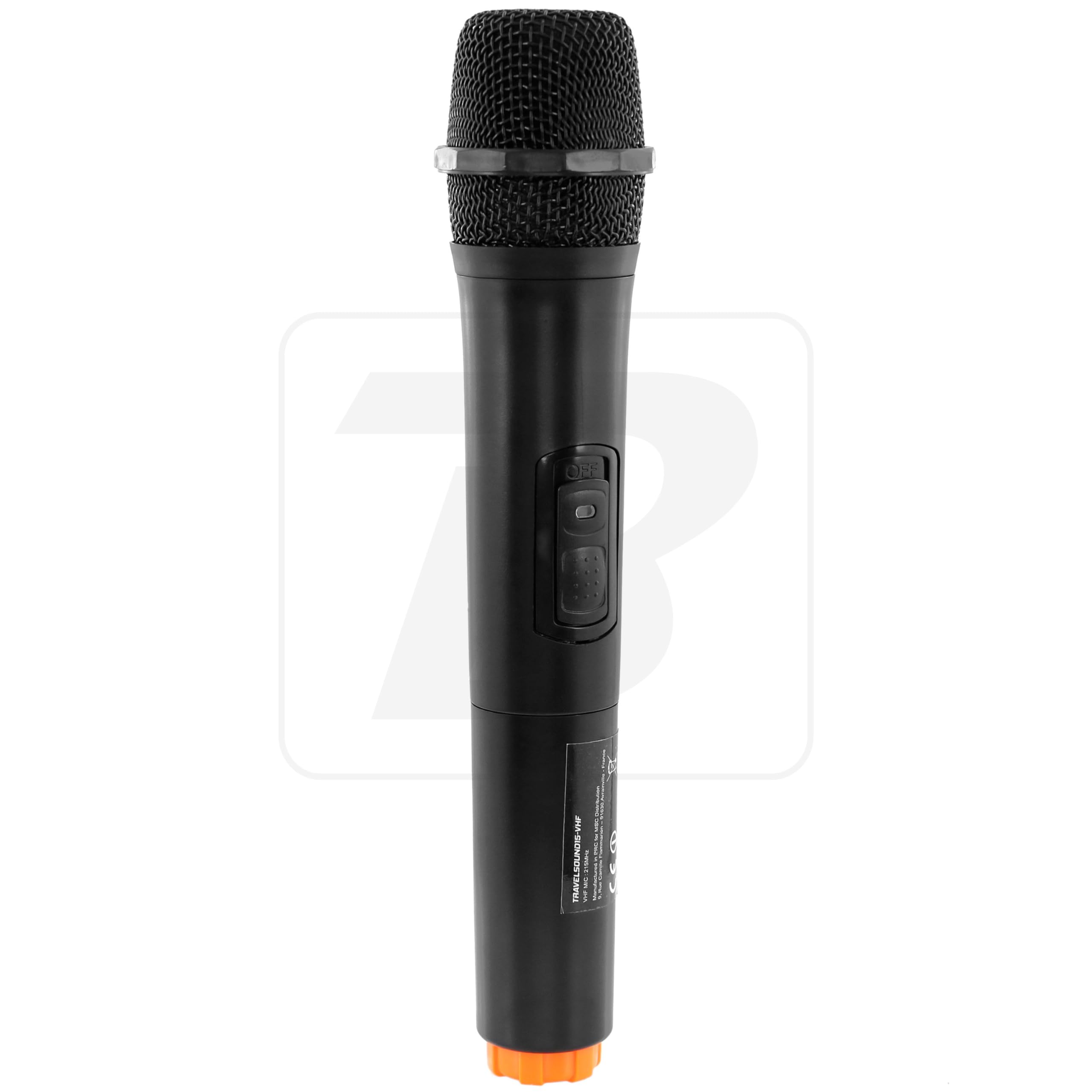 boomtonedj-travelsound-handmic-215-micro-vhf-noir-piles image 8