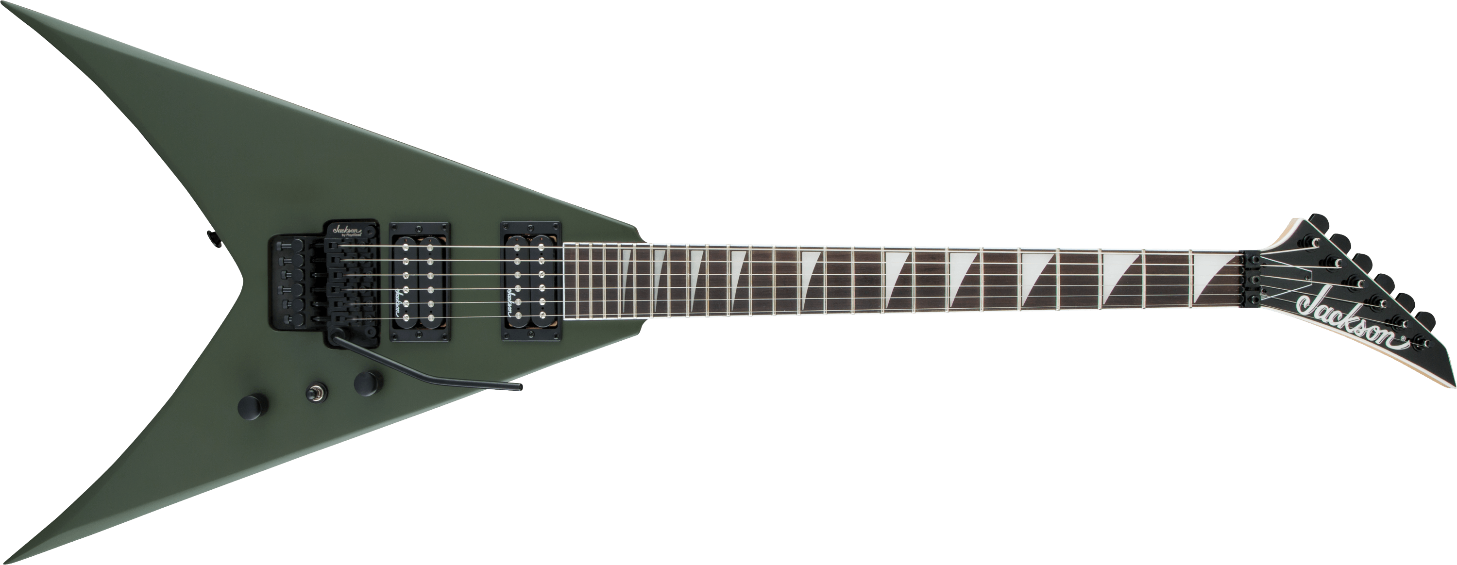 jackson-js-king-v-js32-guitare-army-drab-floyd-rose image 1