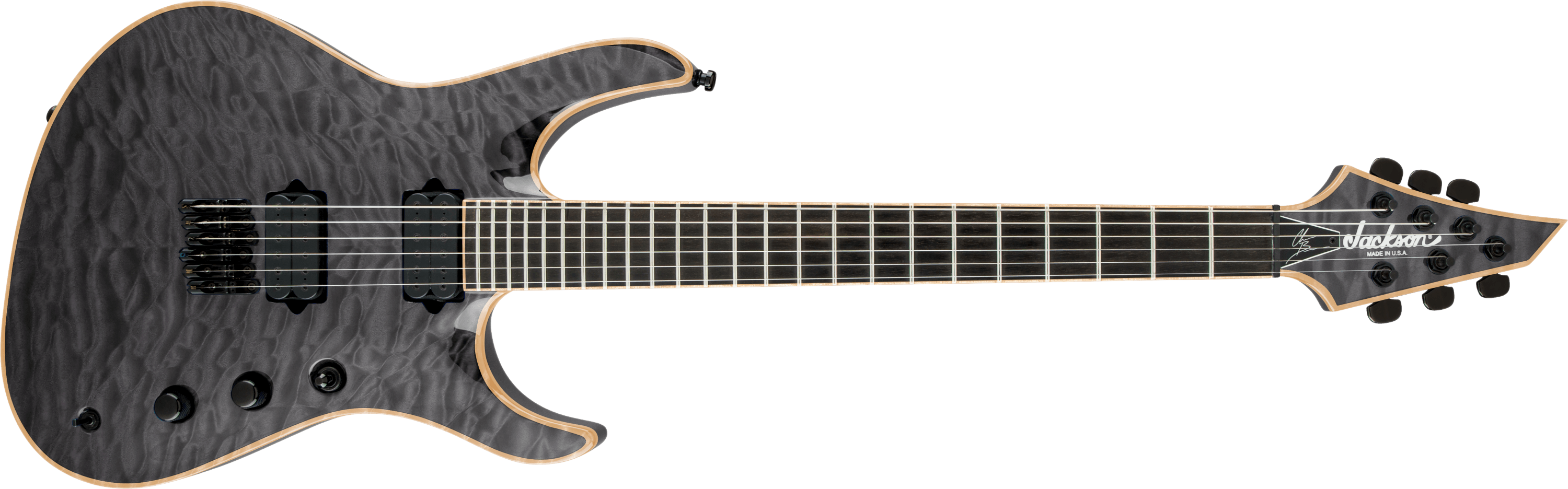 jackson-usa-chris-broderick-soloist-ht6-guitare-gloss-black image 3