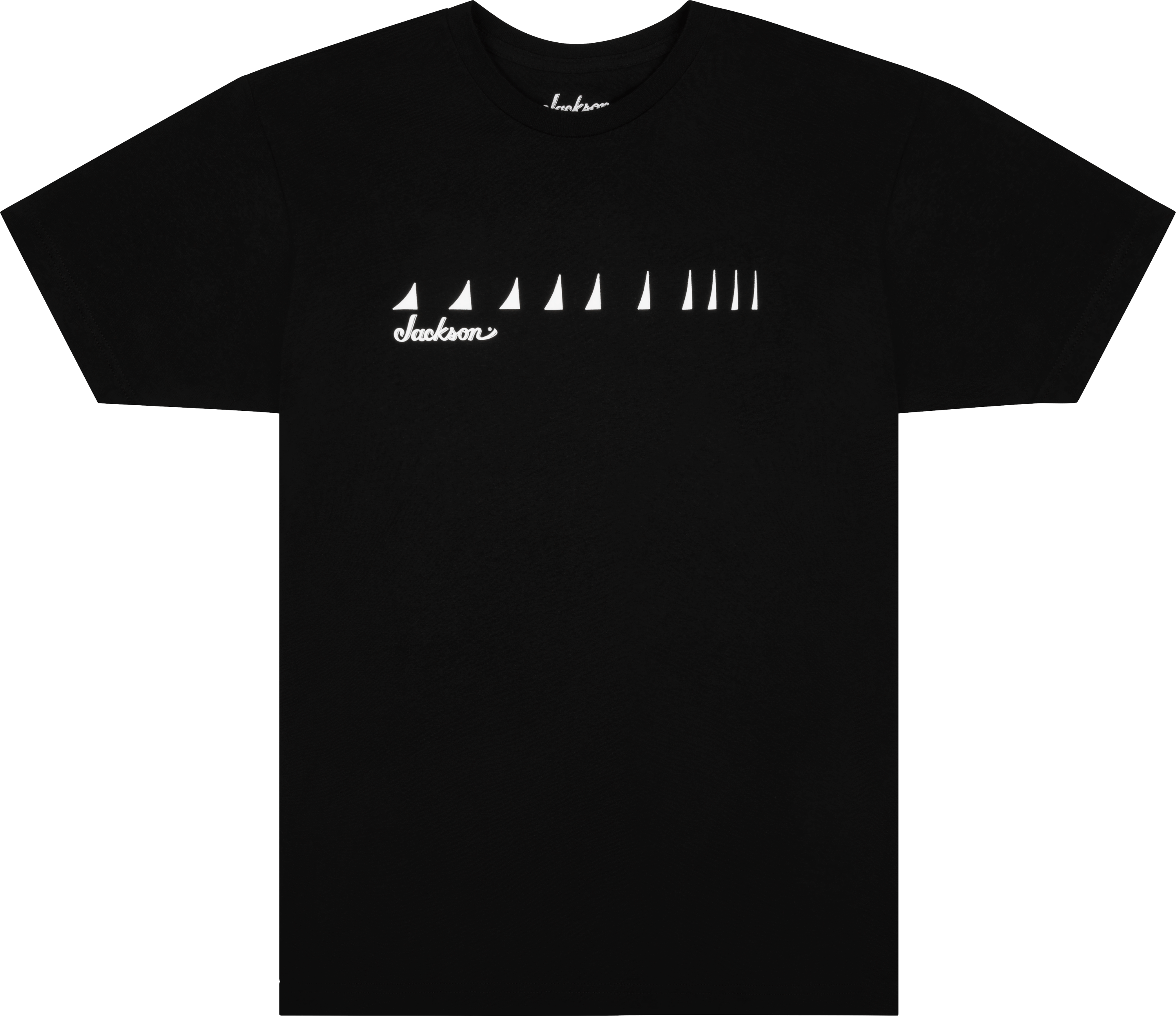 jackson-shark-fin-neck-t-shirt-tee-shirt-noir image 4