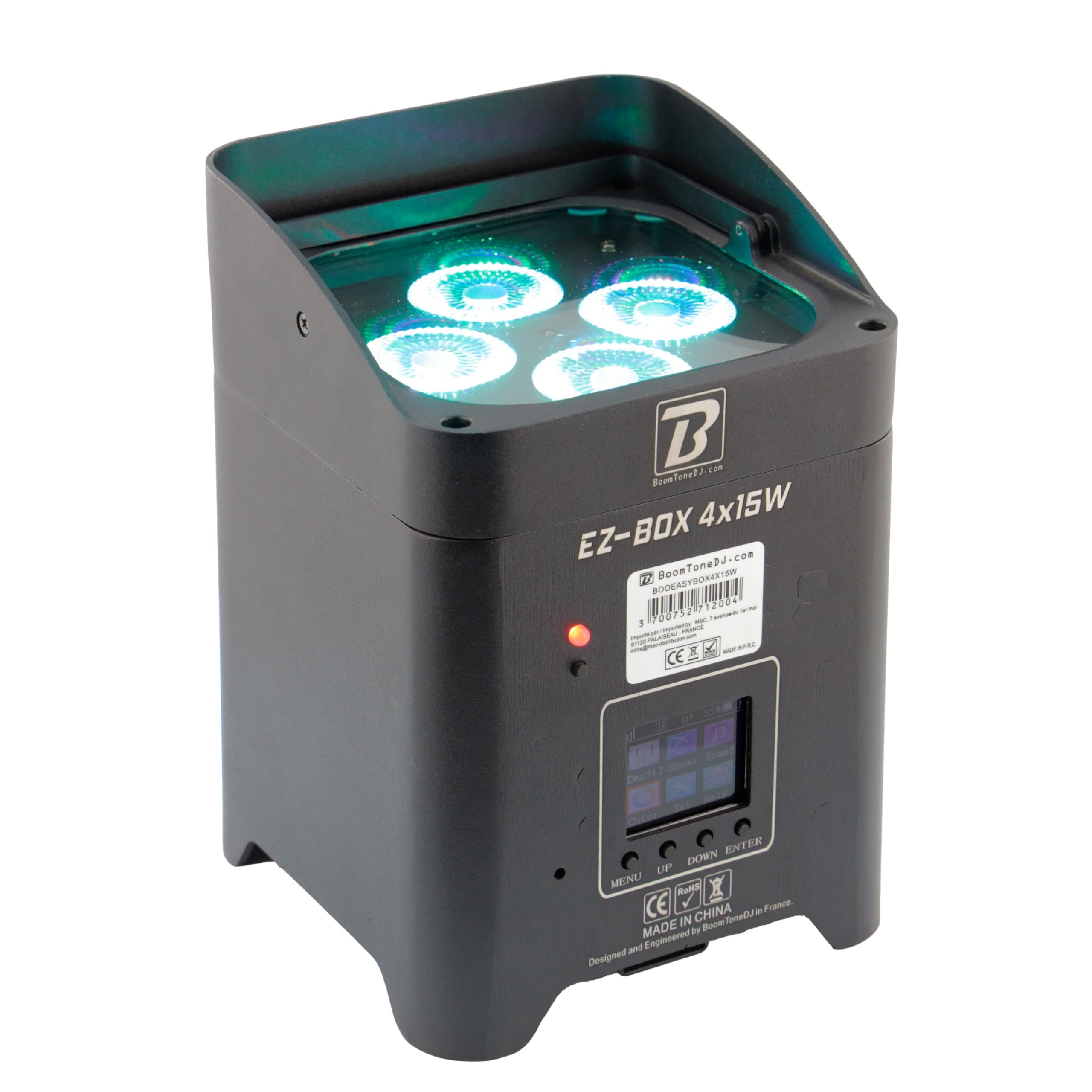 boomtonedj-ez-box-4x15w-projecteur-led-rgbw-batterie-dmx-sans-fil image 2