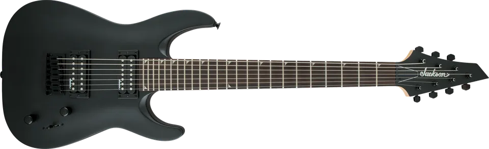 jackson-js-series-js22-7-dka-guitare-7-cordes-noir-satin image 1
