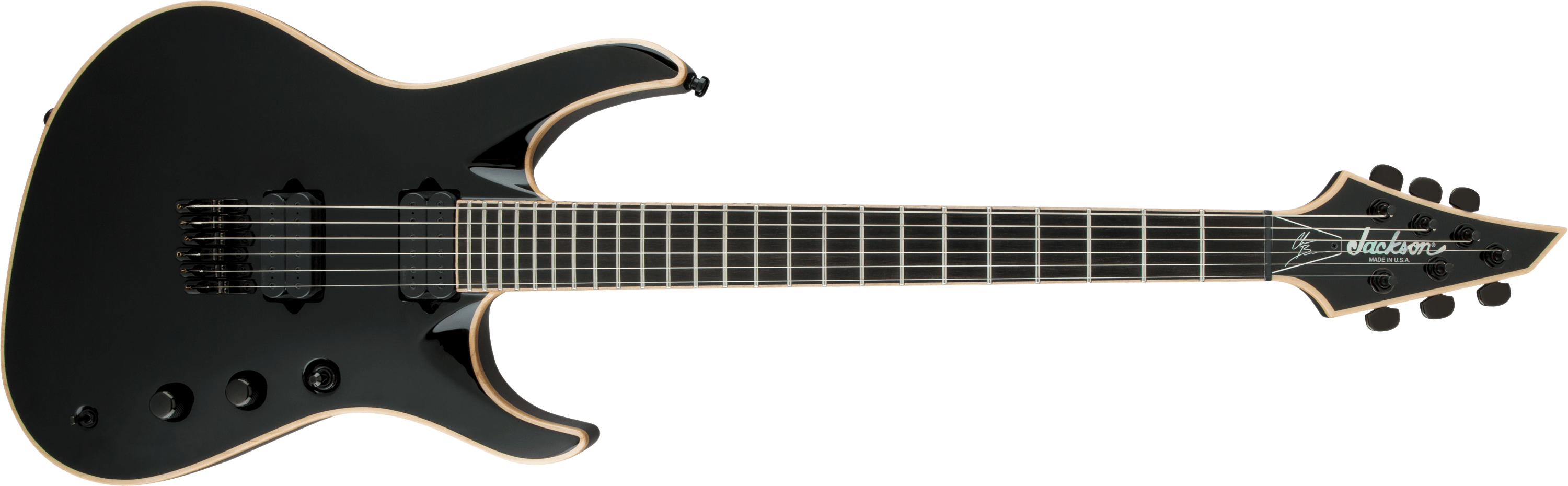 jackson-usa-chris-broderick-soloist-ht6-guitare-gloss-black image 1