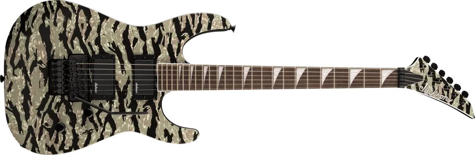 jackson-x-series-soloist-slx-dx-camo-guitare-butterscotch-camo image 1