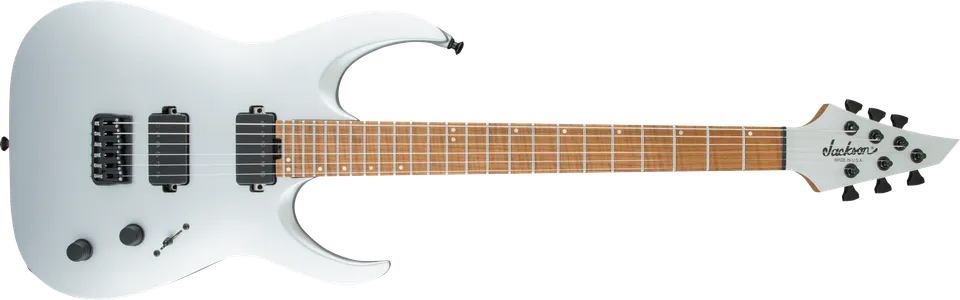 jackson-juggernaut-ht6-guitare-lectrique-satin-silver-bare-knuckle image 1