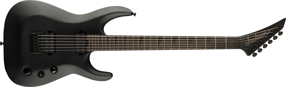 jackson-pro-plus-soloist-slat-ht6-guitare-baryton-satin-black image 1