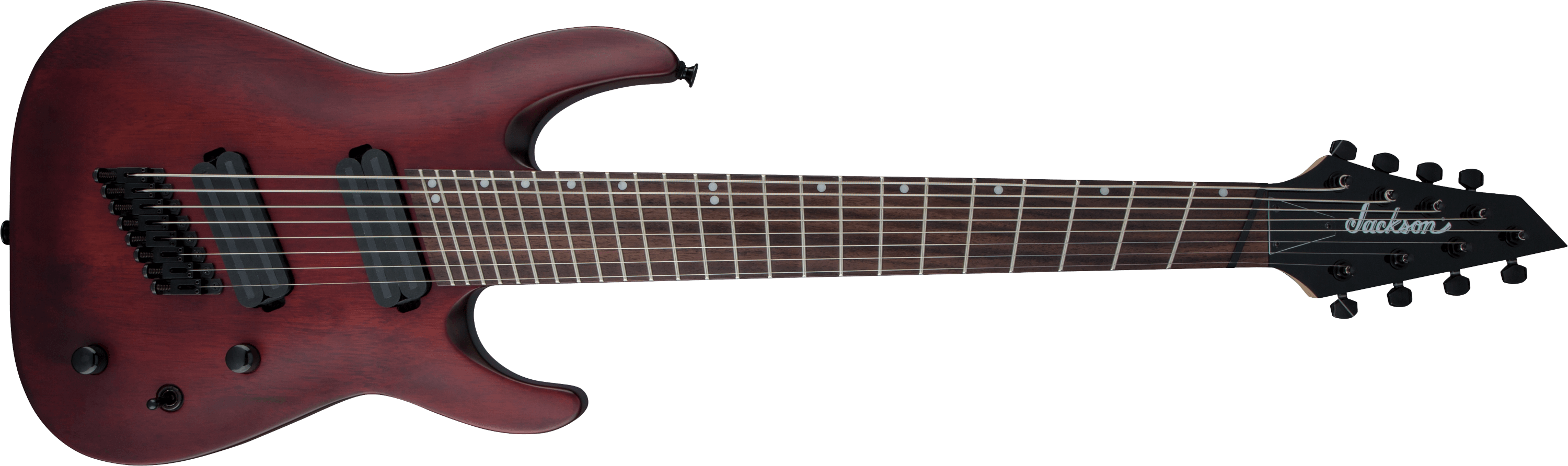 jackson-x-series-dinky-dkaf8-ms-guitare-8-cordes-acajou image 1