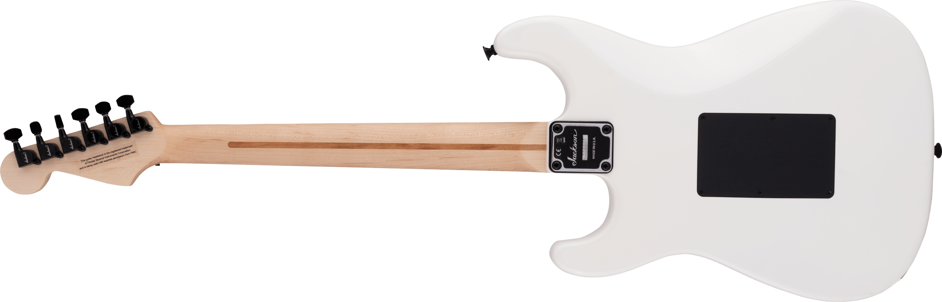 jackson-usa-adrian-smith-san-dimas-sdm-guitare-snow-white image 2