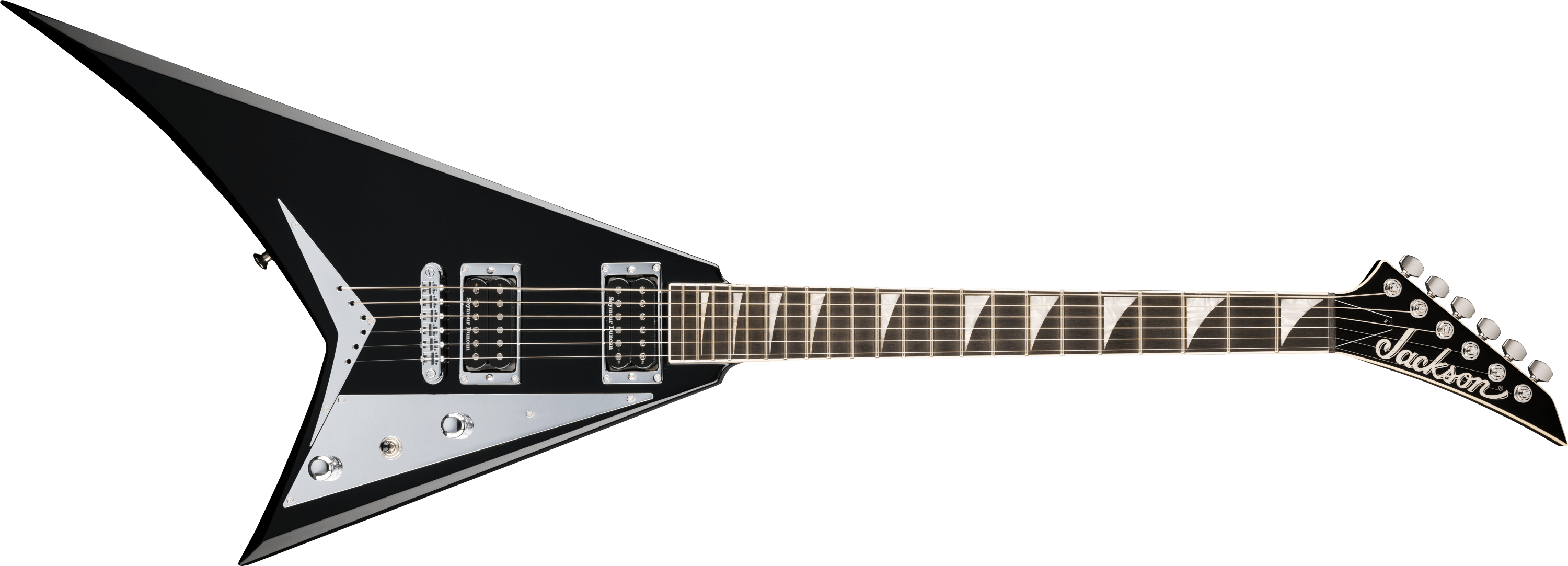 jackson-mj-series-rhoads-rrt-guitare-gloss-black-housse-incluse image 1
