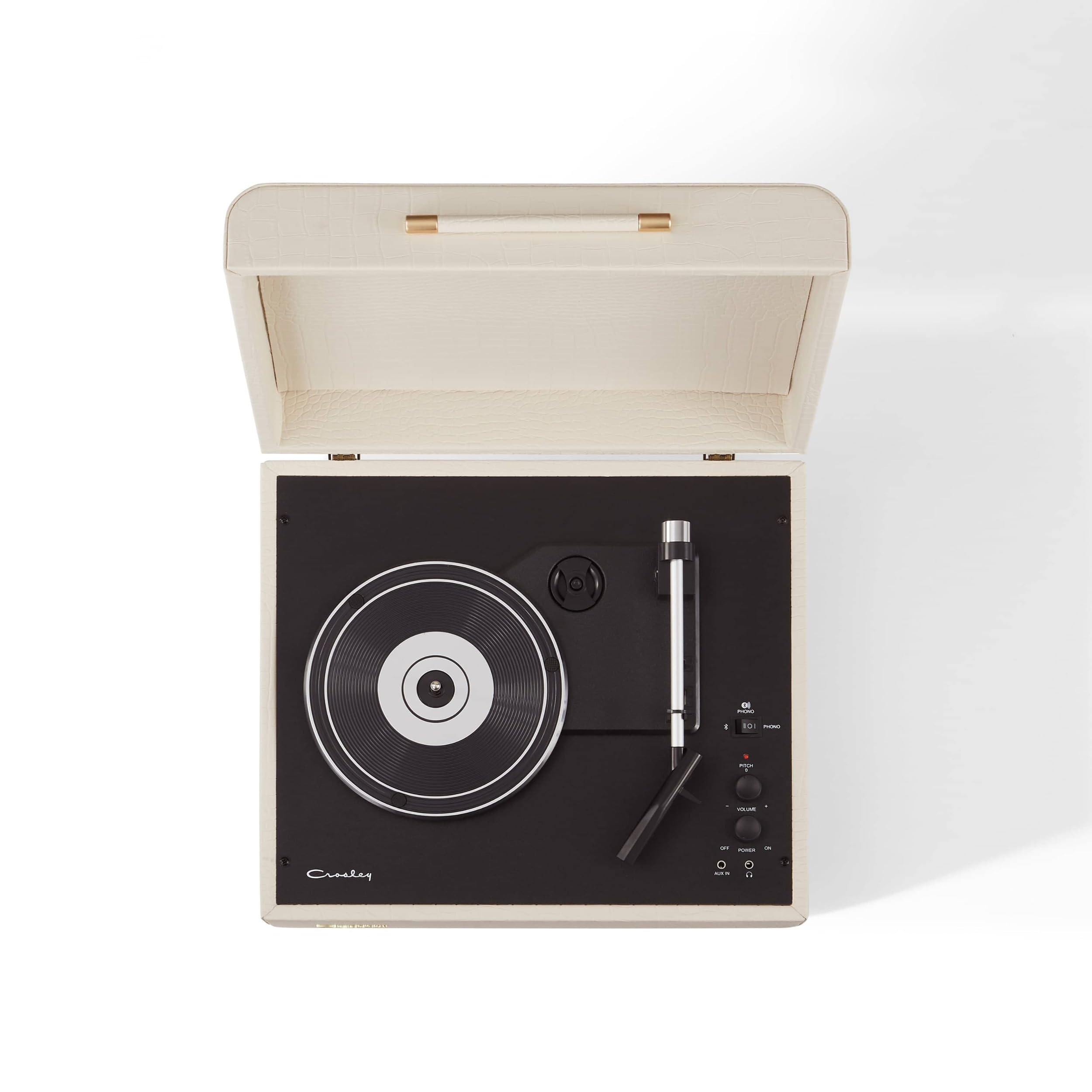 crosley-mercury-platine-vinyle-bluetooth-ivoire-vintage image 7