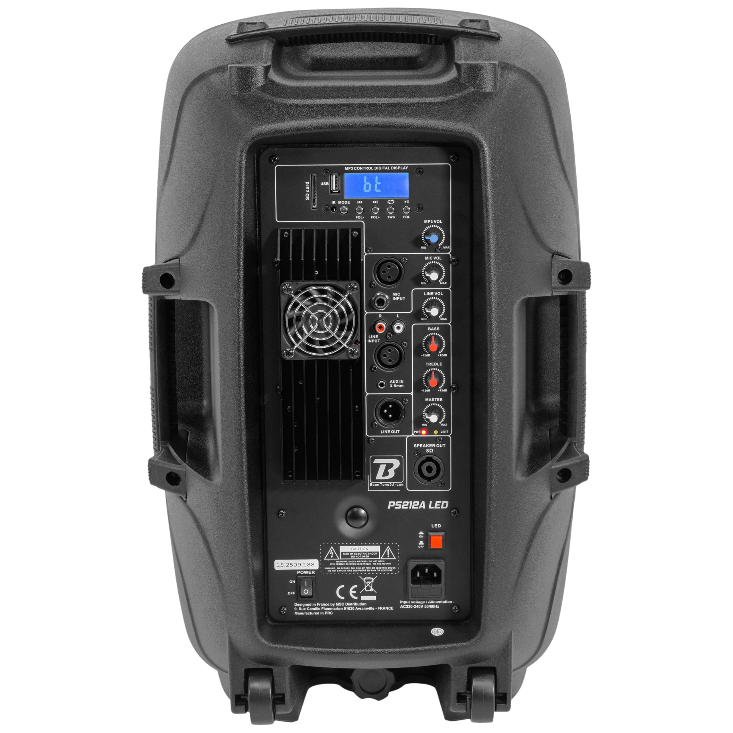 boomtonedj-ps212a-led-pack-sono-2-enceintes-12-bluetooth image 5