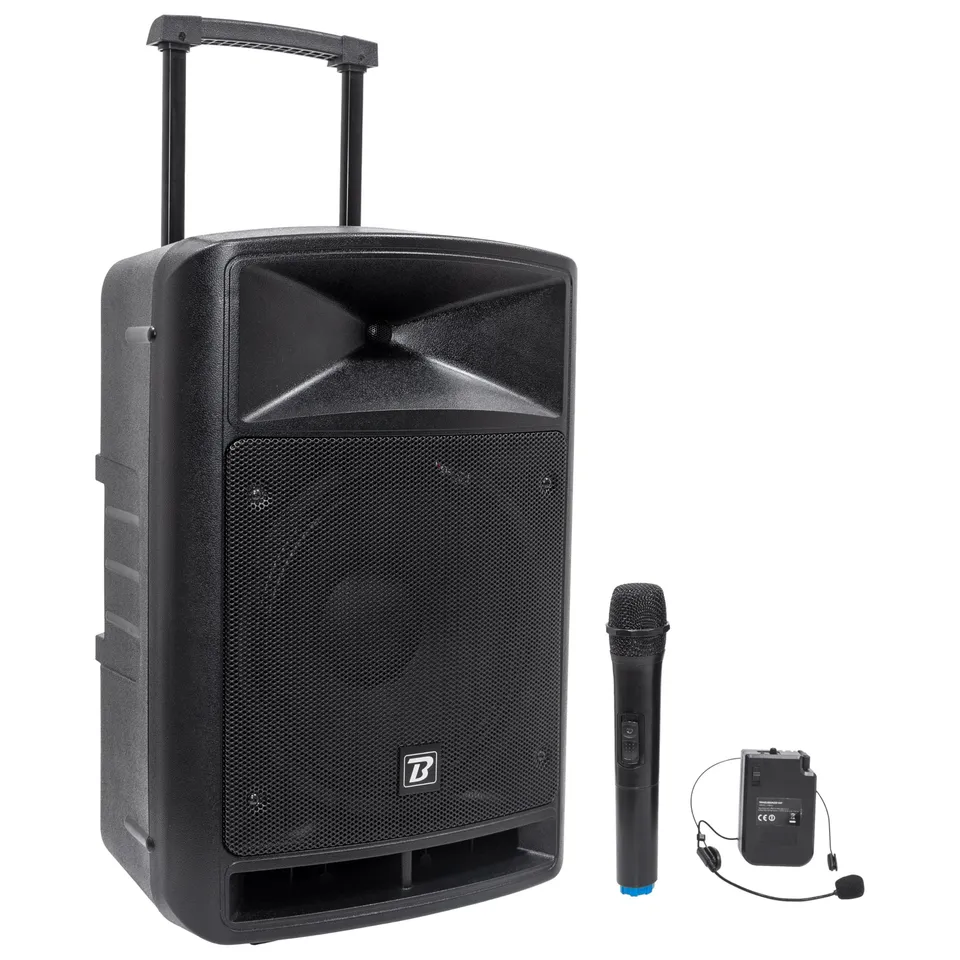 boomtonedj-travelsound12-vhf-enceinte-portable-12-600w-batterie image 1