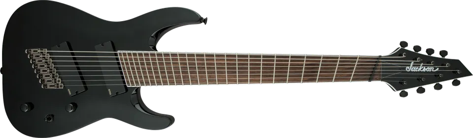 jackson-x-series-soloist-slat8-ms-guitare-8-cordes-noir-emg image 1