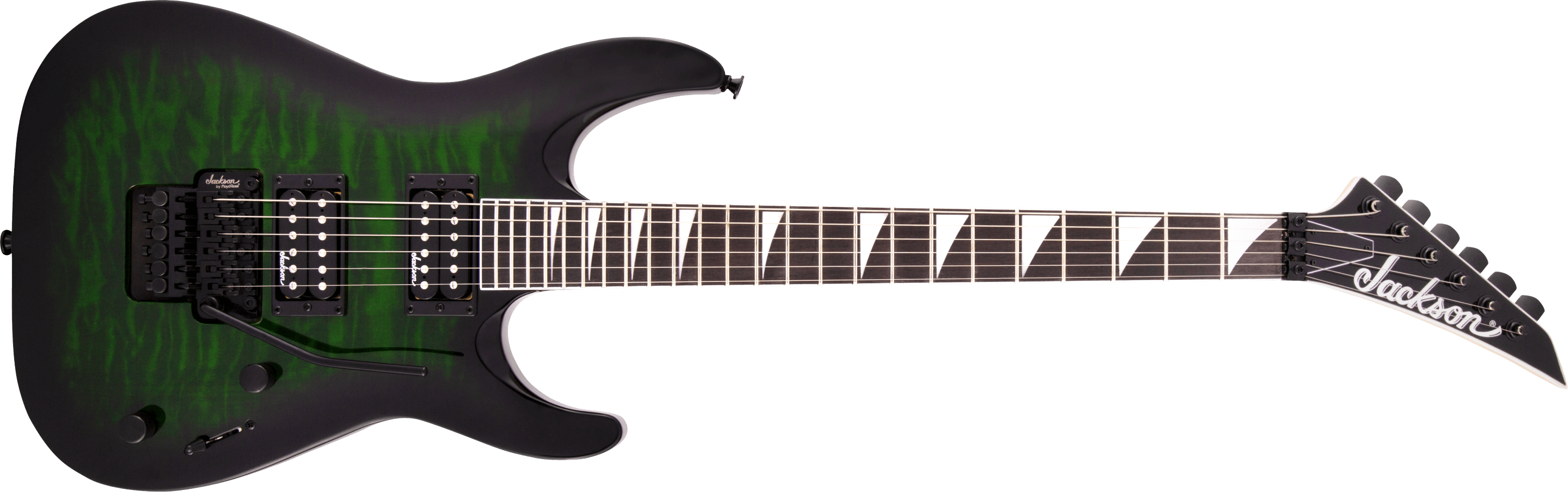 jackson-js-dinky-js32q-guitare-lectrique-bleu-transparent image 5
