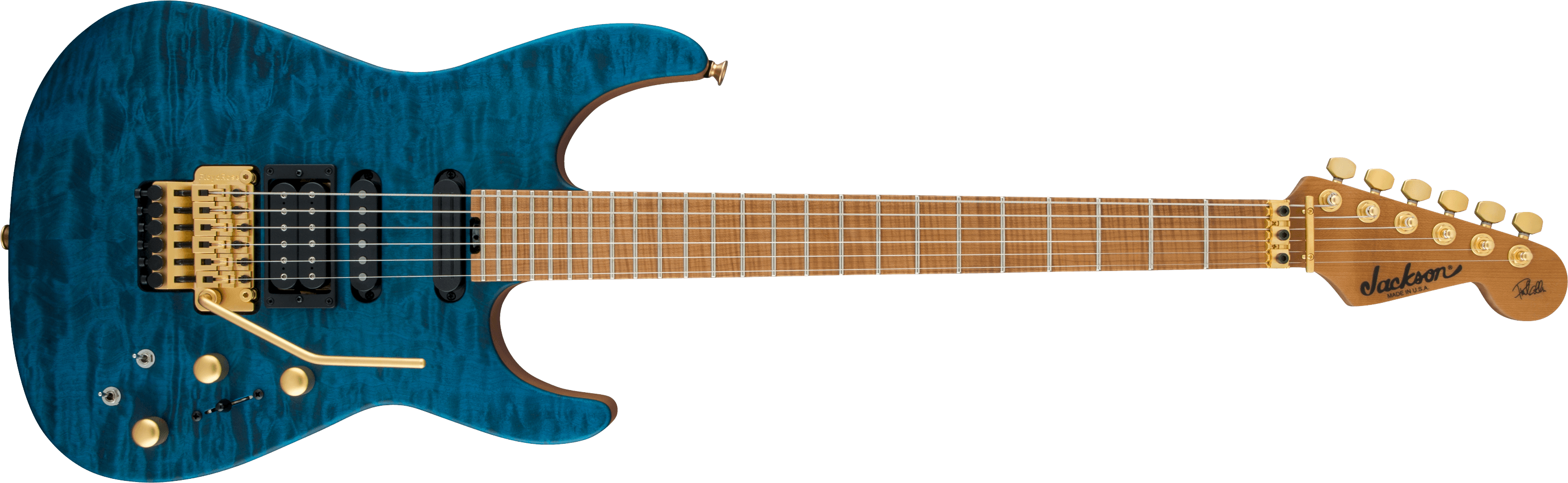 jackson-pc1-phil-collen-guitare-lectrique-satin-trans-amber image 3
