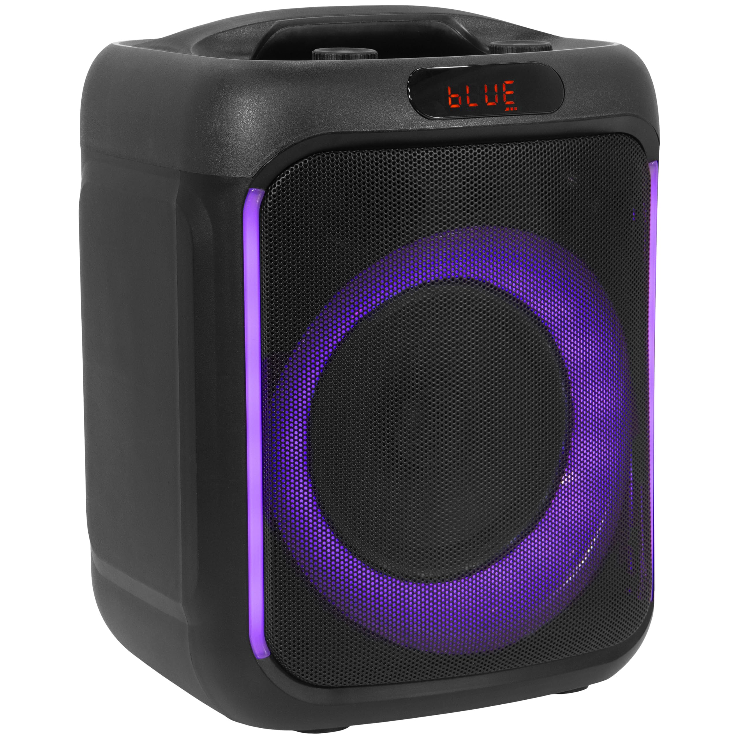 boomtonedj-cube-200-enceinte-portable-karaok-bluetooth-led-200w image 1