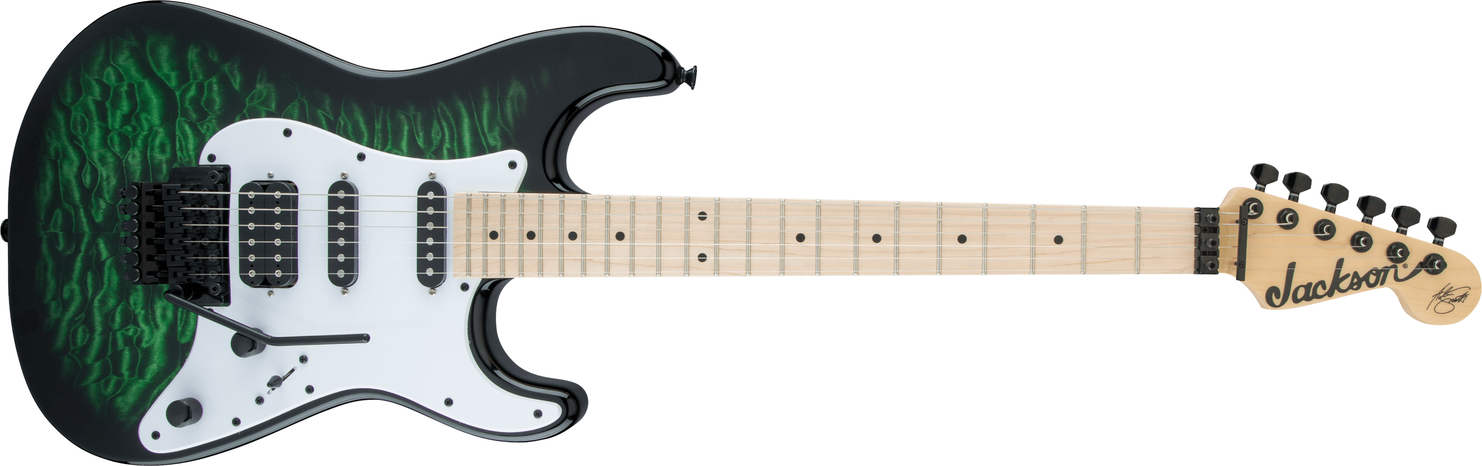 jackson-x-adrian-smith-sdxqm-guitare-lectrique-verte image 1