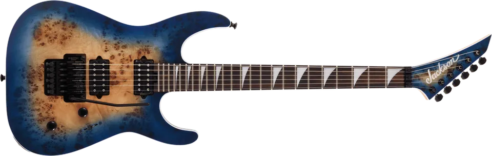 jackson-mj-series-dinky-dkrp-guitare-lectrique-bleu-transparent image 1