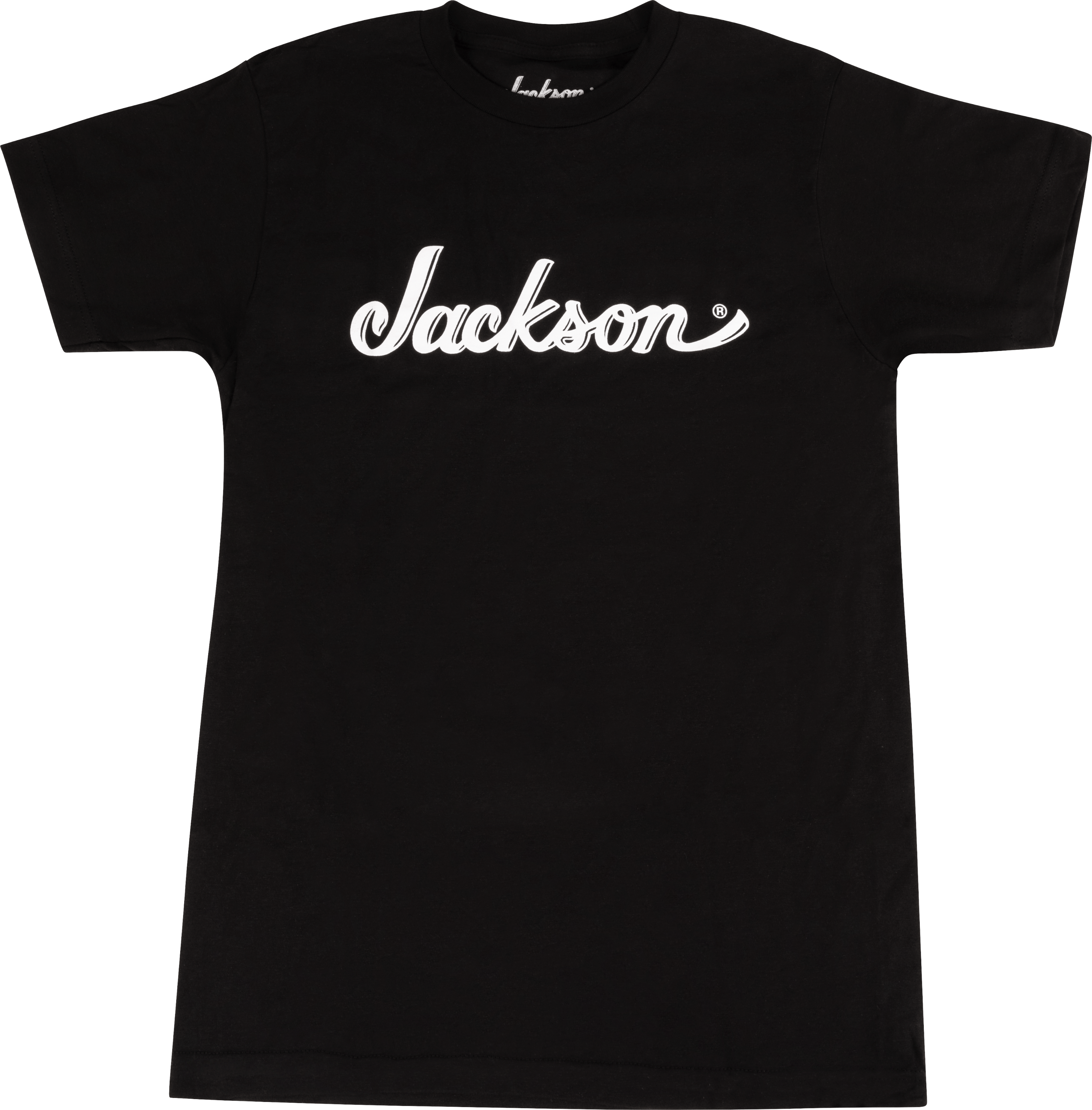 jackson-logo-t-shirt-homme-noir-coton-manches-courtes image 1