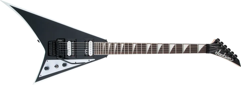 jackson-js-rhoads-js32-guitare-lectrique-black-white-bevels-floyd image 1