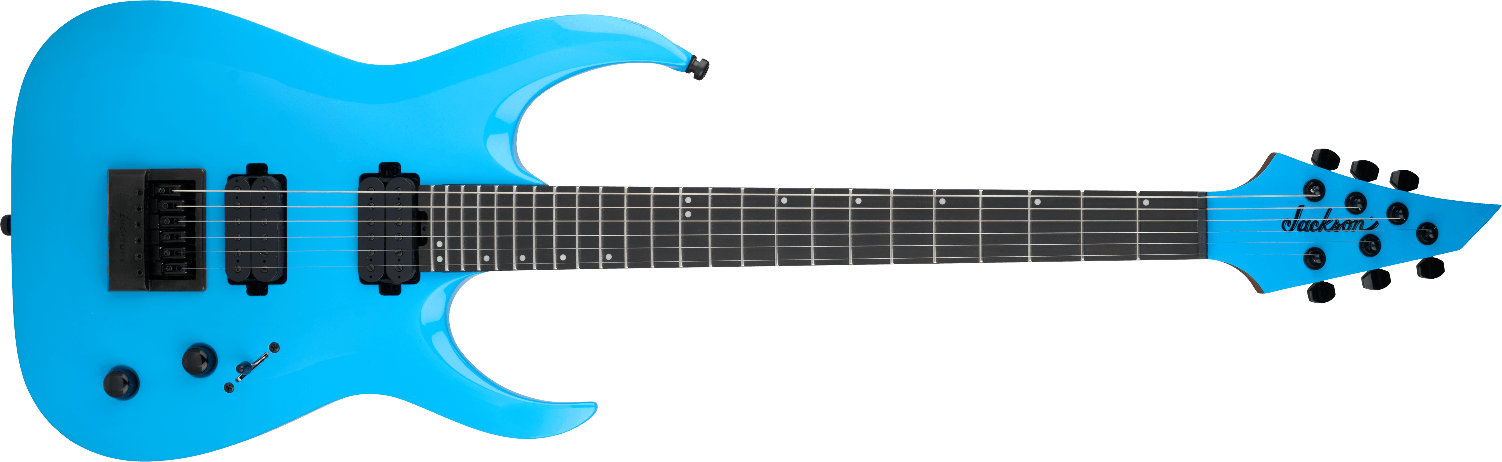jackson-pro-plus-misha-mansoor-juggernaut-et6-guitare-riviera-blue image 1