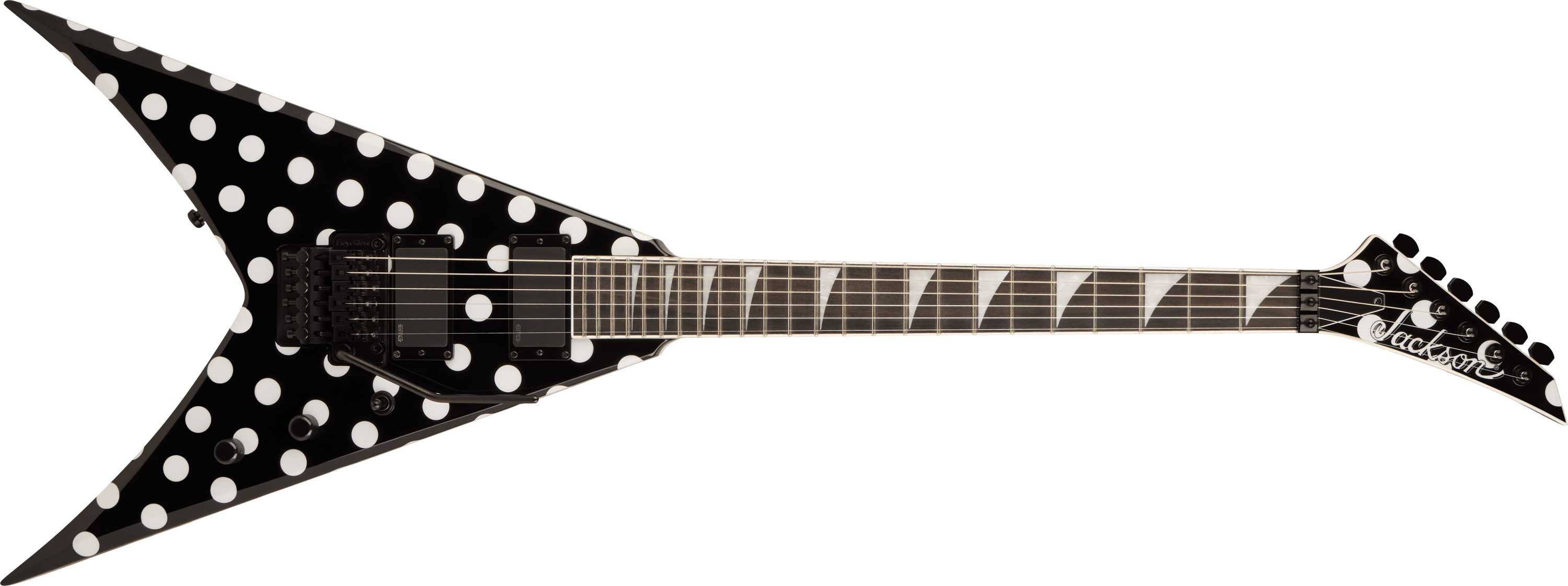 jackson-pro-series-phil-demmel-kv-king-v-guitare-lectrique-polka-dot image 1