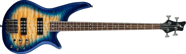 jackson-js-spectra-js3q-basse-lectrique-amber-blue-burst image 1