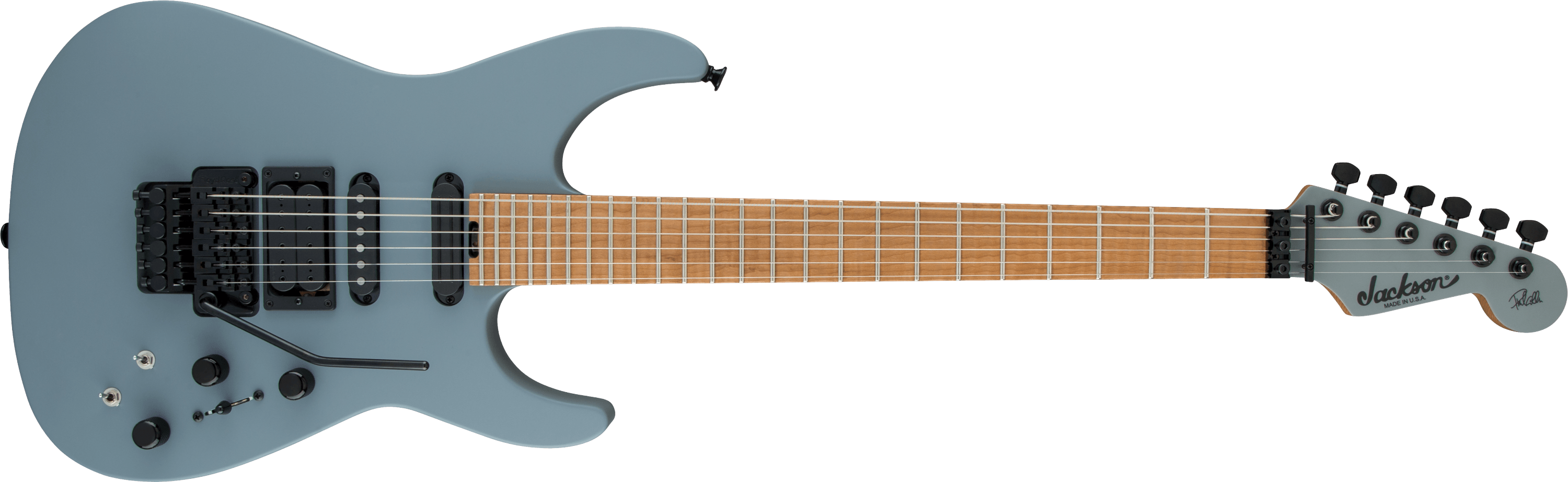 jackson-artist-signature-pc1-guitare-lectrique-satin-gray-acajou image 1