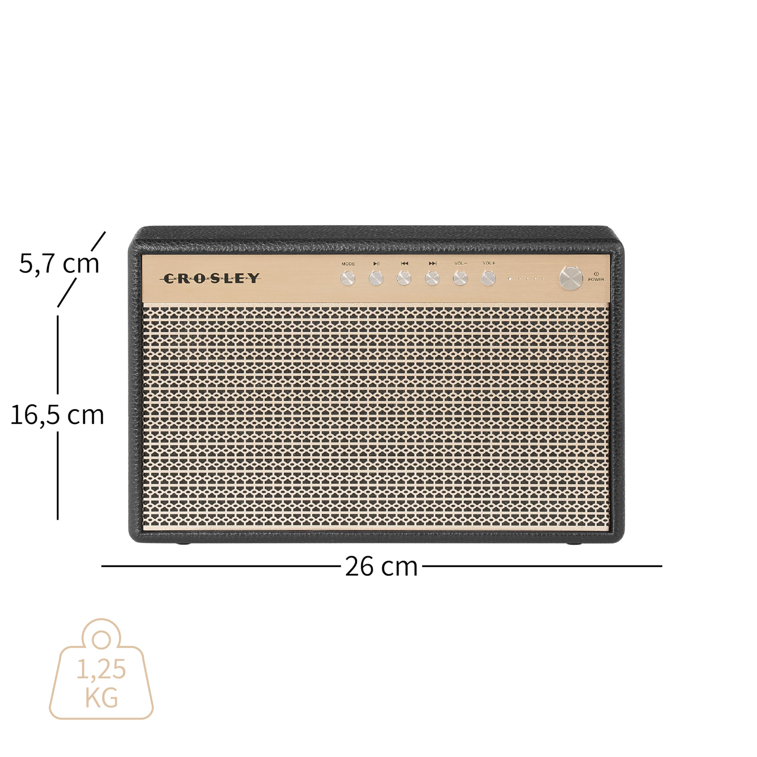 crosley-montero-enceinte-bluetooth-portable-noir-20w image 5