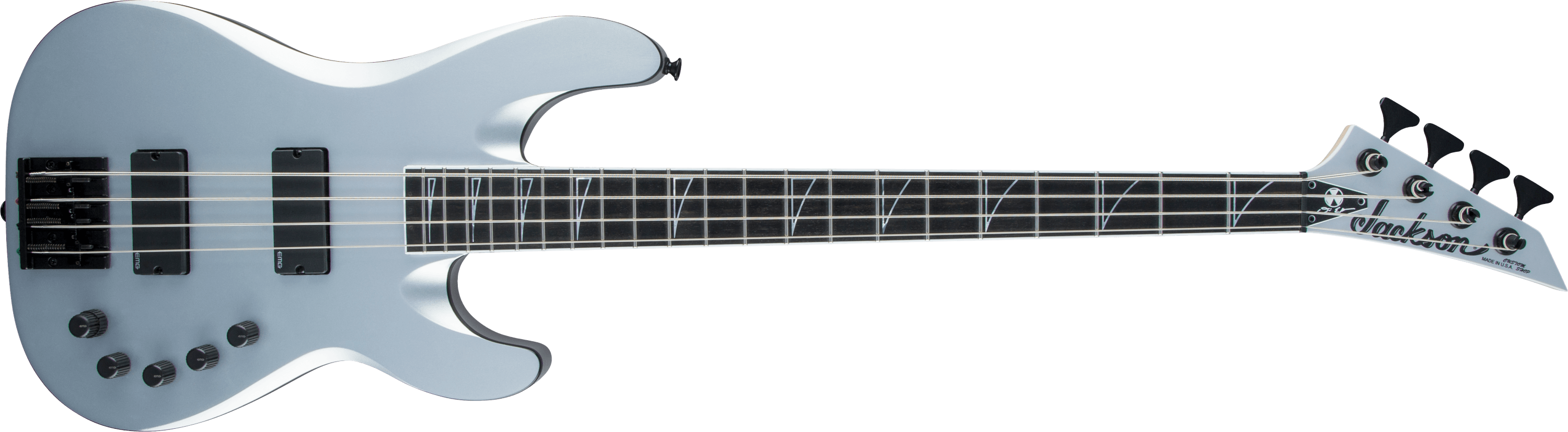 jackson-artist-signature-david-ellefson-concert-bass-cb-iv-basse-satin-silver image 1