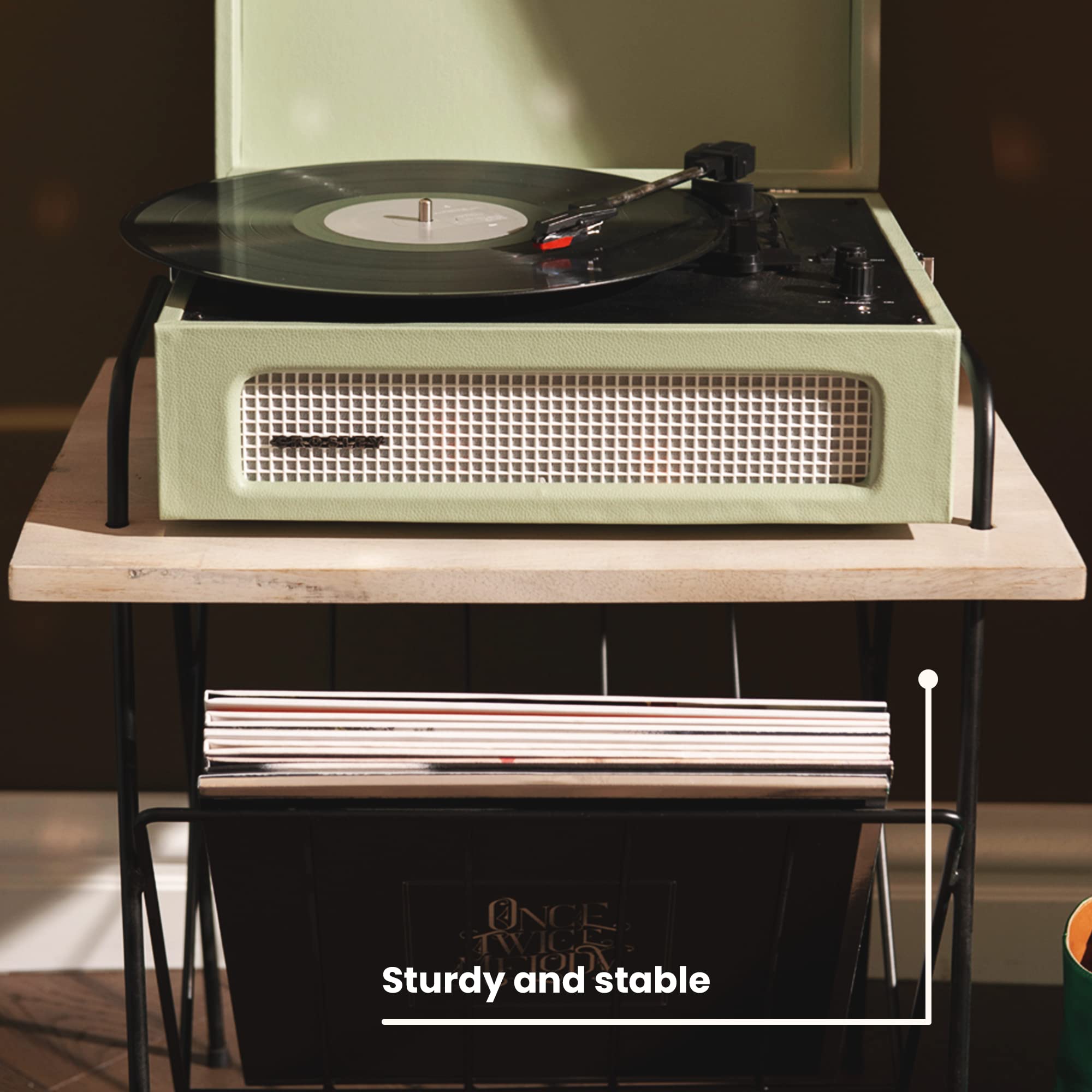 crosley-st77-na-wiltshire-support-platine-vinyle-naturel image 5
