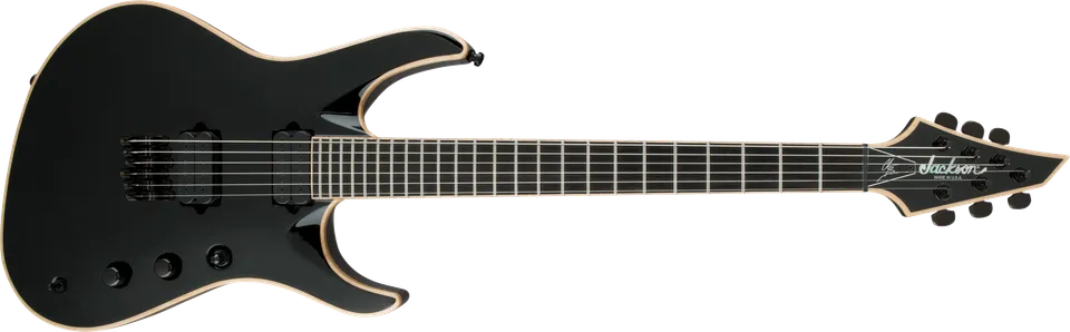 jackson-usa-chris-broderick-soloist-ht6-guitare-gloss-black image 1