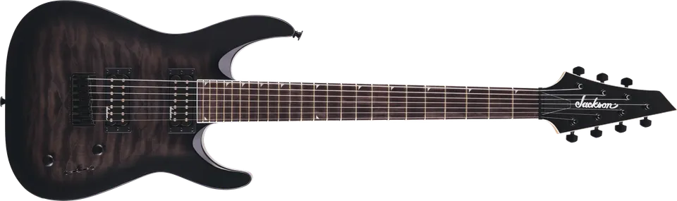 jackson-js-series-js22q-7-dka-ht-guitare-7-cordes-black image 1