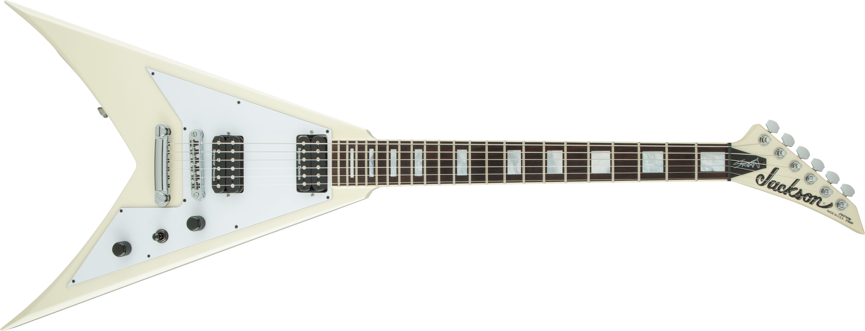 jackson-usa-signature-scott-ian-king-v-kvt-guitare-lectrique-ivoire image 1