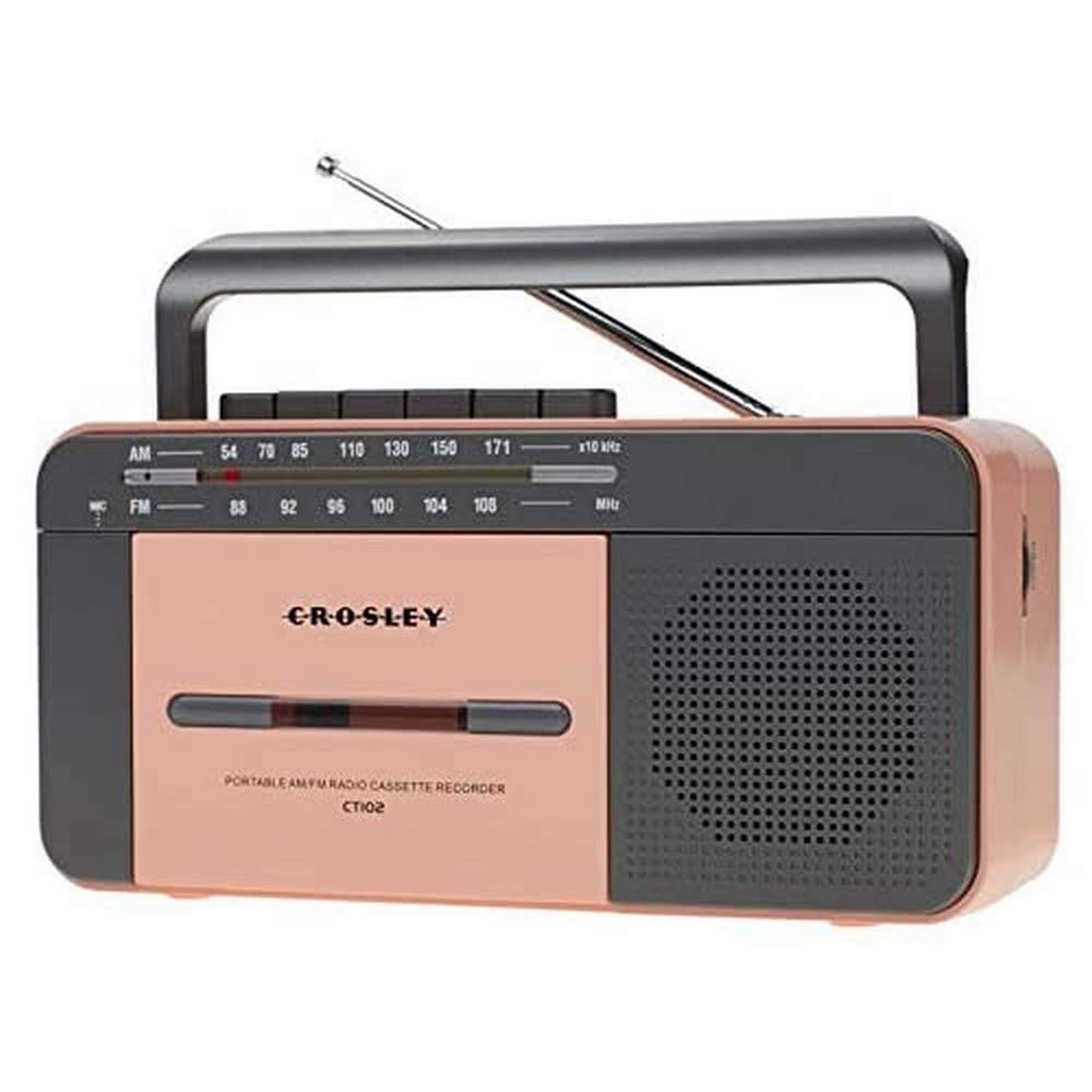 crosley-cassette-player-lecteur-cassette-bluetooth-rose-gold image 1