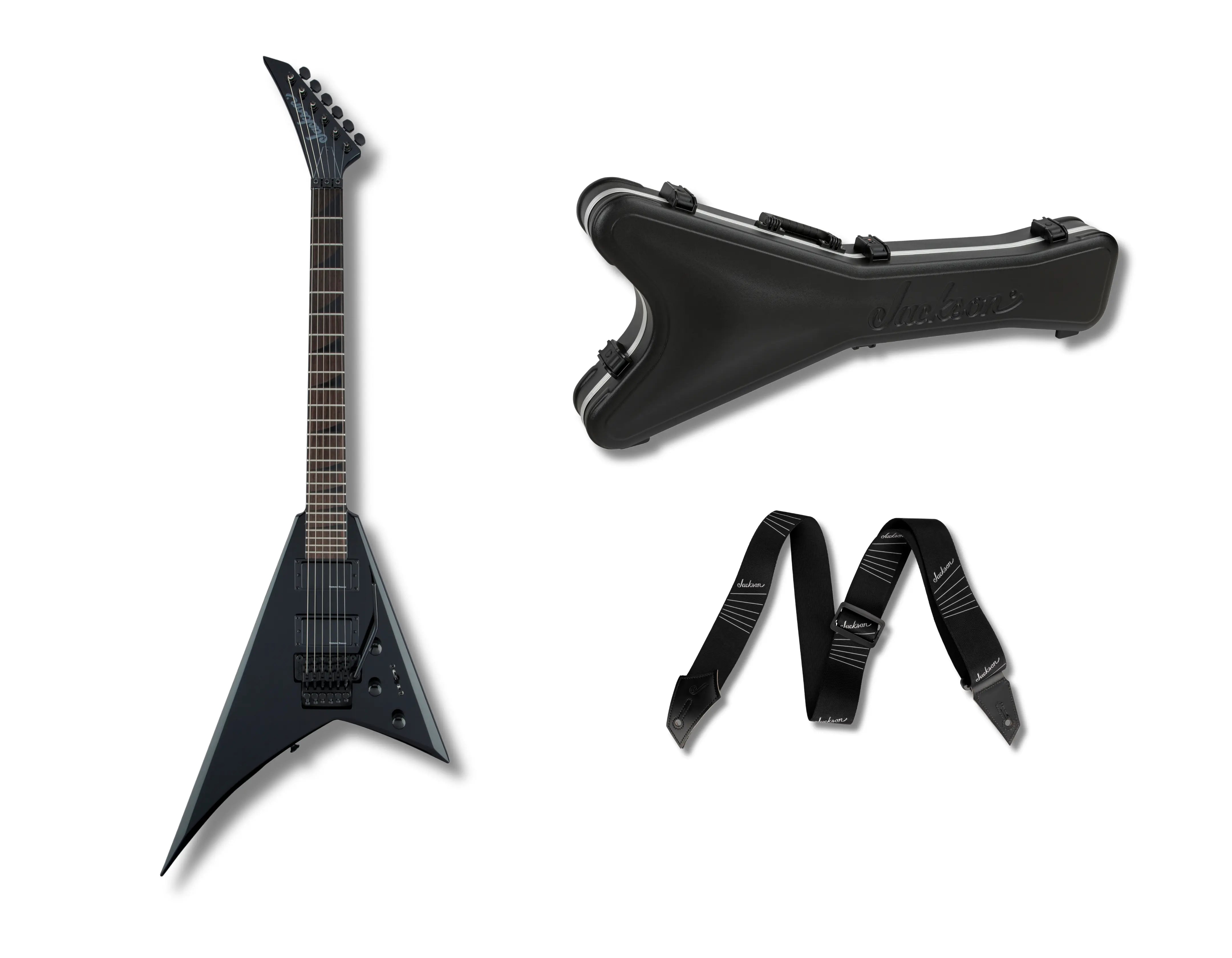 jackson-x-rhoads-rrx24-pack-guitare-lectrique-noire-housse image 2