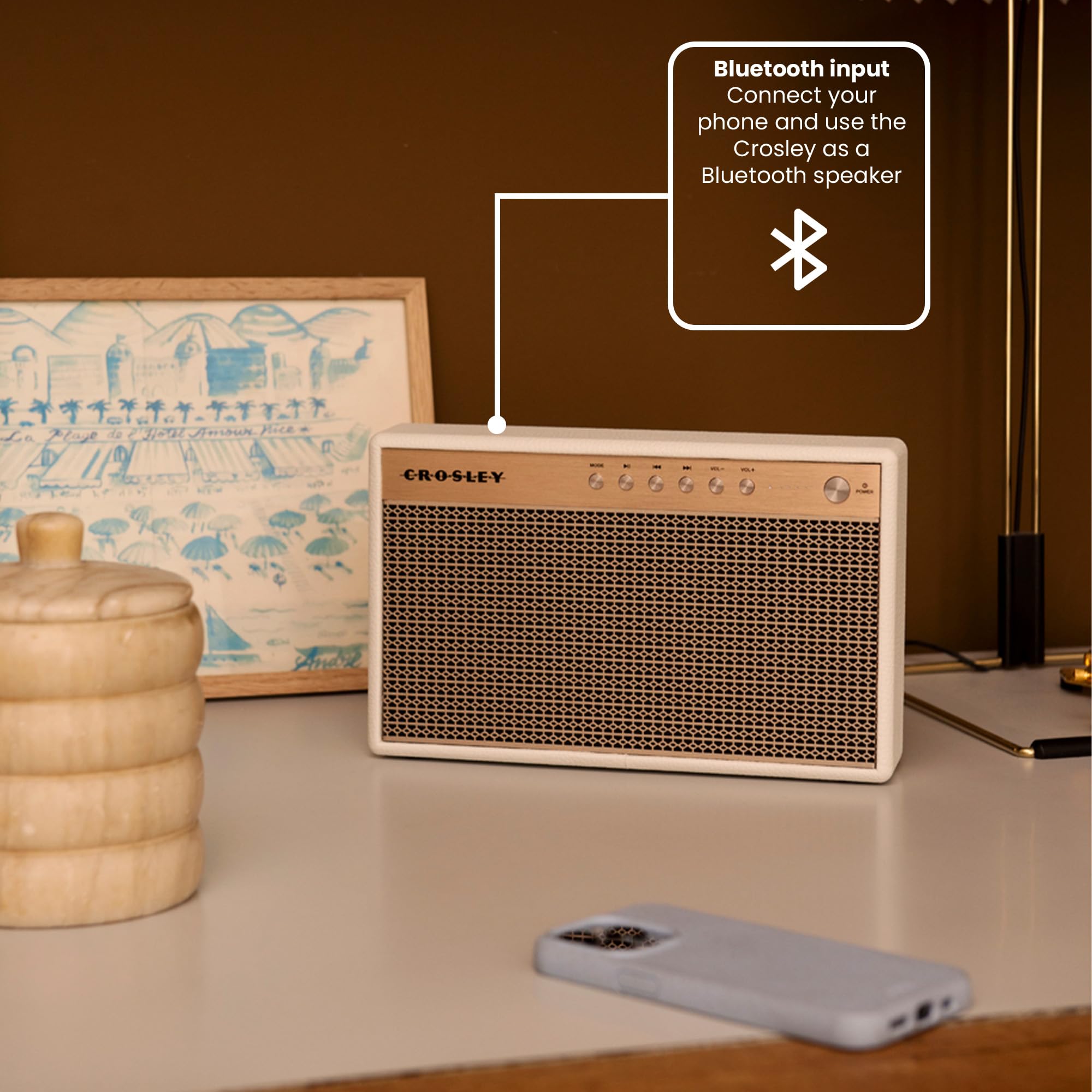 crosley-montero-enceinte-bluetooth-portable-blanc-20w image 2