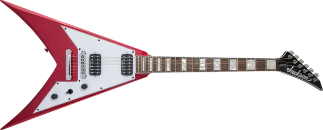 jackson-x-scott-ian-king-v-kvxt-guitare-v-candy-apple-red image 1