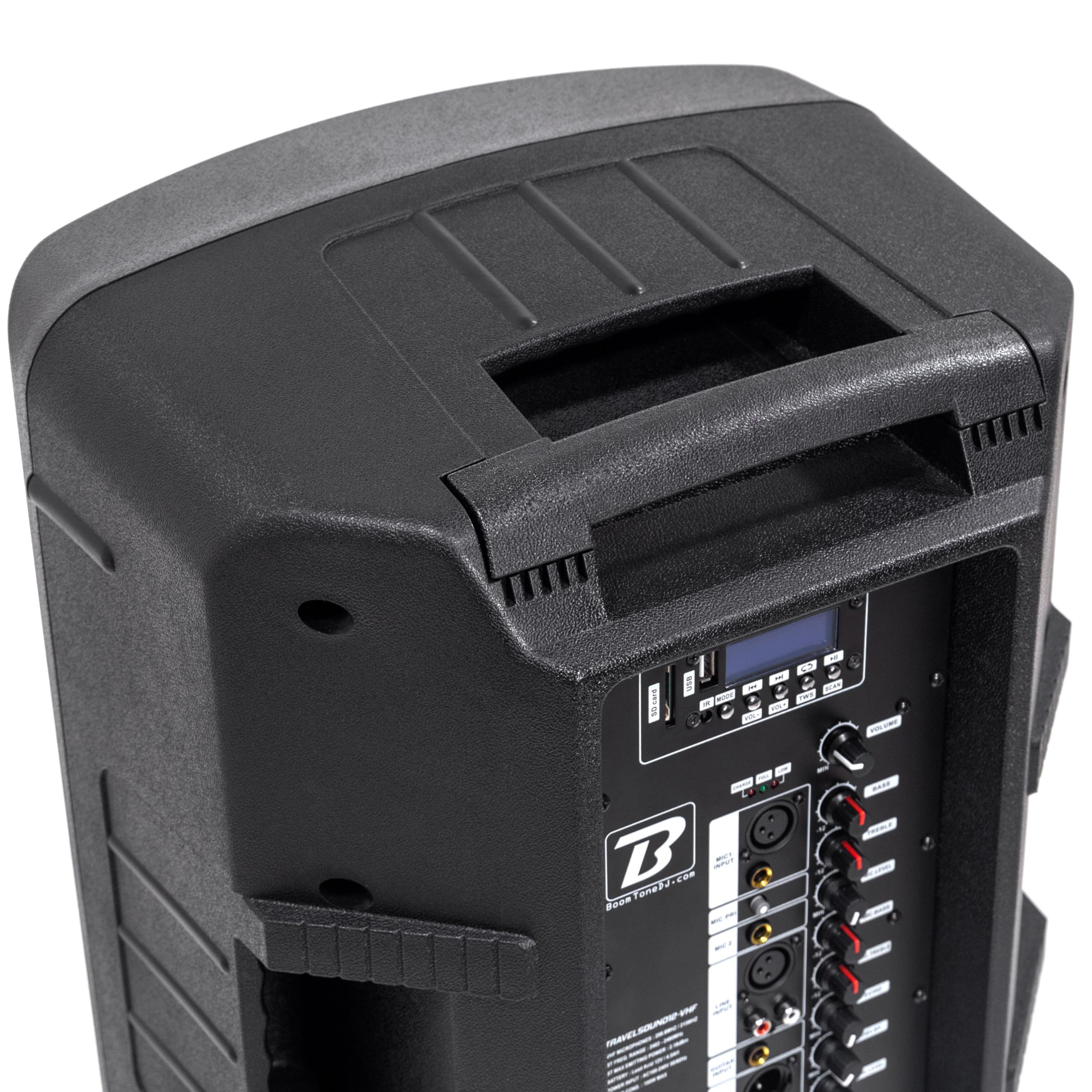 boomtonedj-travelsound12-vhf-enceinte-portable-12-600w-batterie image 8