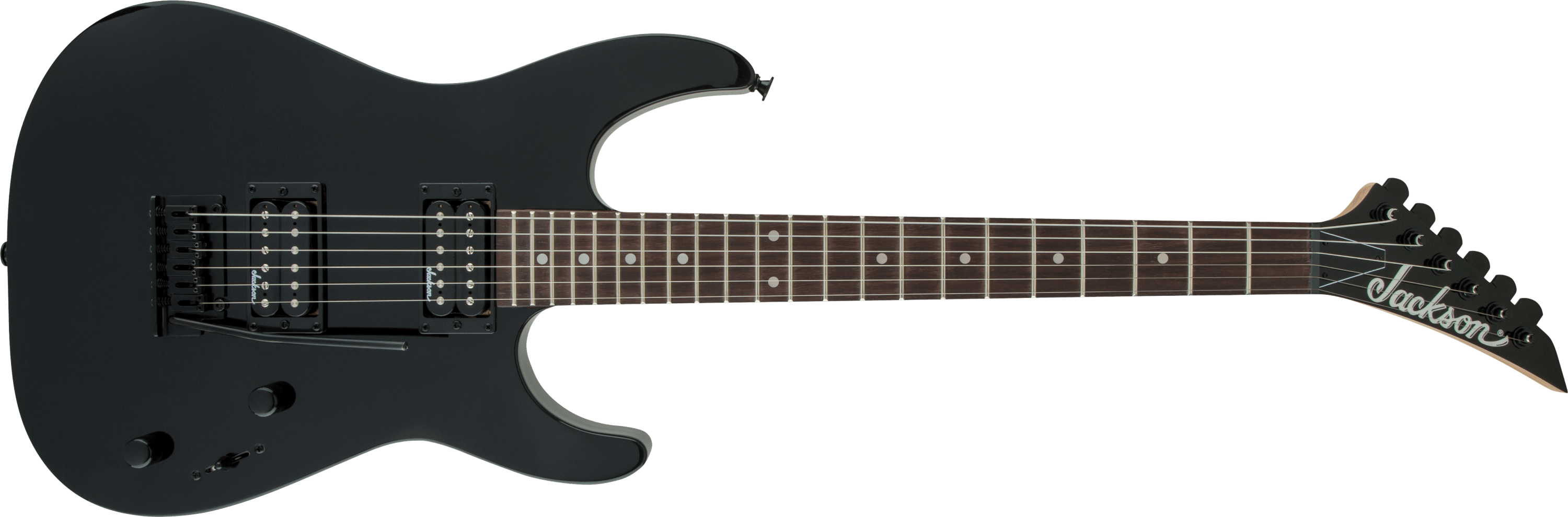 jackson-js-series-dinky-js11-guitare-gloss-black-humbuckers image 1