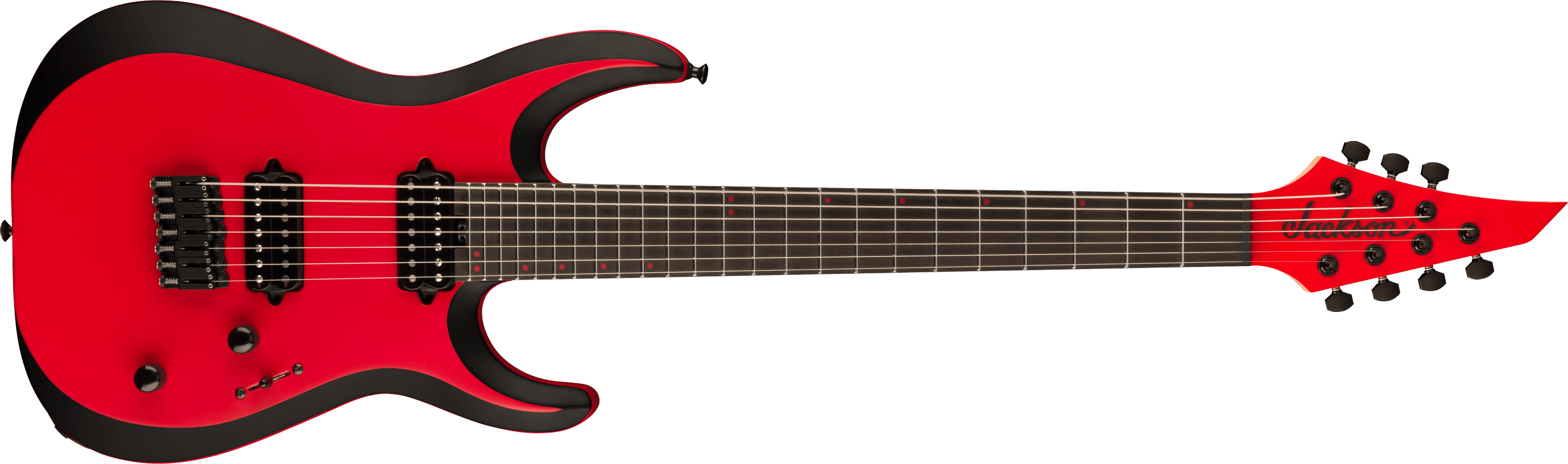jackson-pro-plus-dinky-mdk-ht7-guitare-satin-black-7-cordes image 1