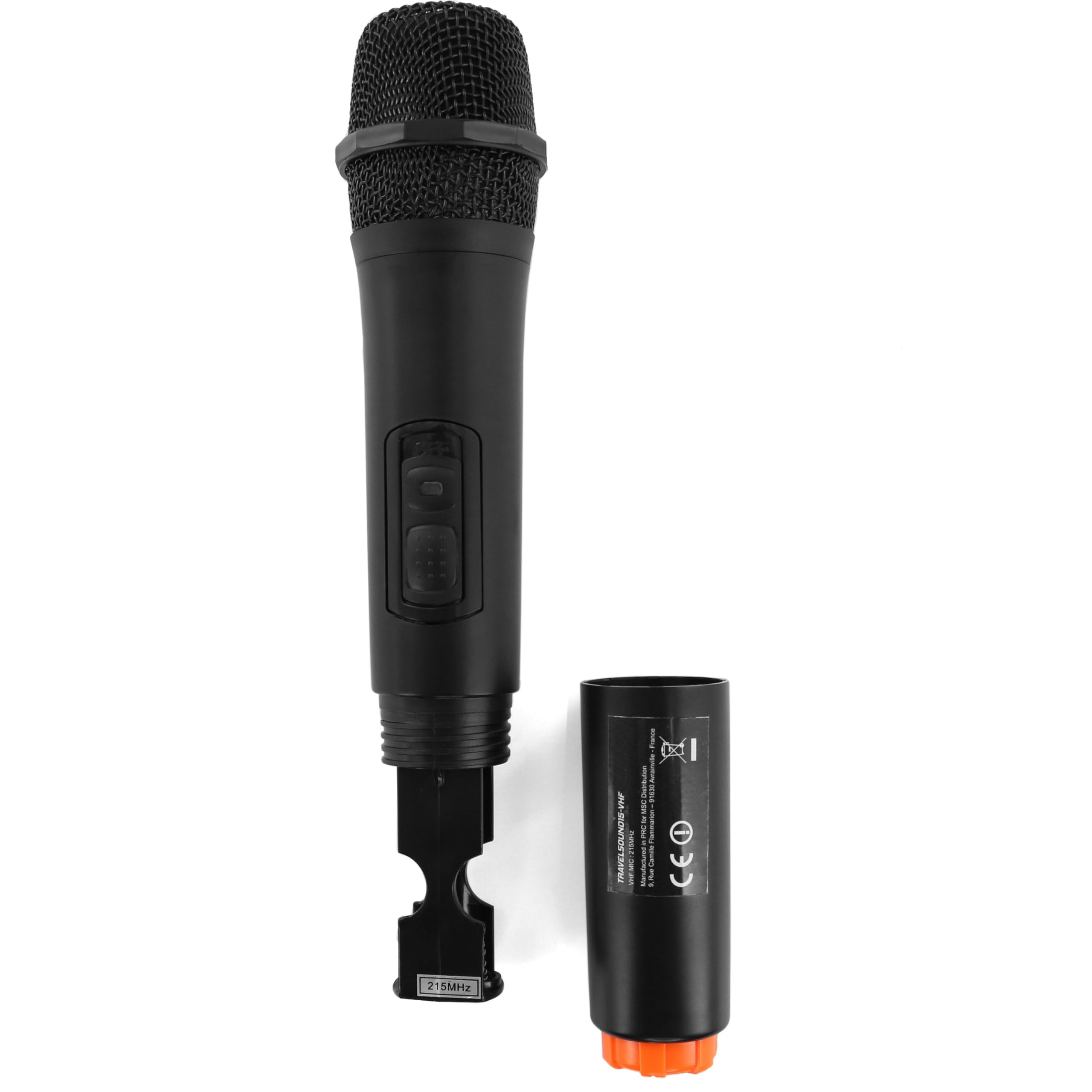 boomtonedj-travelsound-handmic-215-micro-vhf-noir-piles image 4