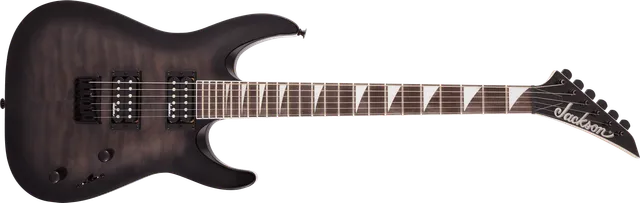jackson-js-dinky-js32q-dka-ht-guitare-transparent-black-burst-passive image 1