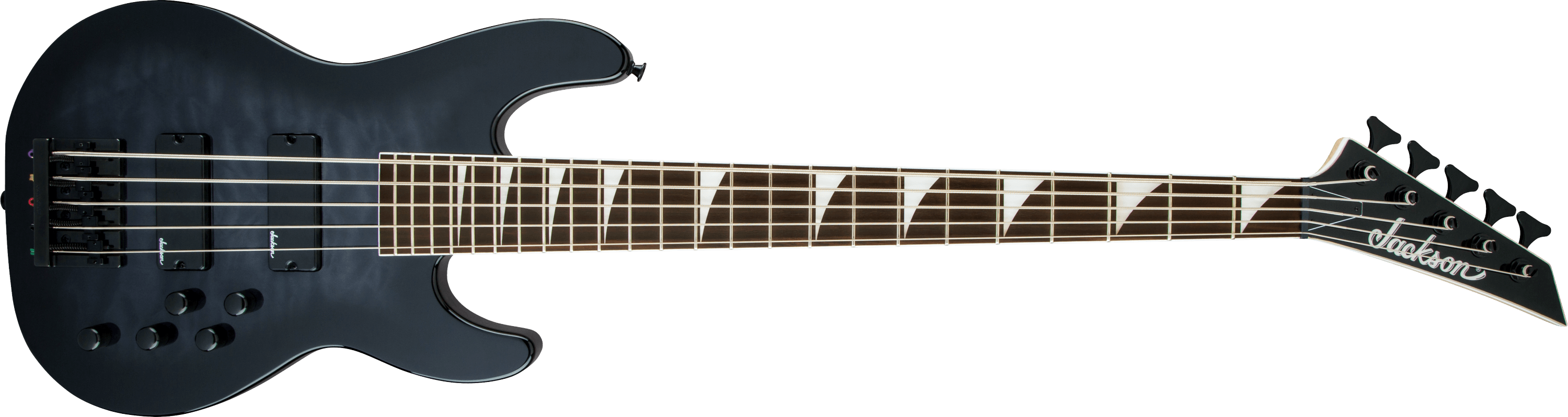jackson-js3vq-concert-basse-5-cordes-transparent-red-burst image 4