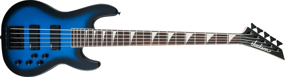 jackson-js-concert-bass-js3v-basse-5-cordes-metallic-blue-burst image 1