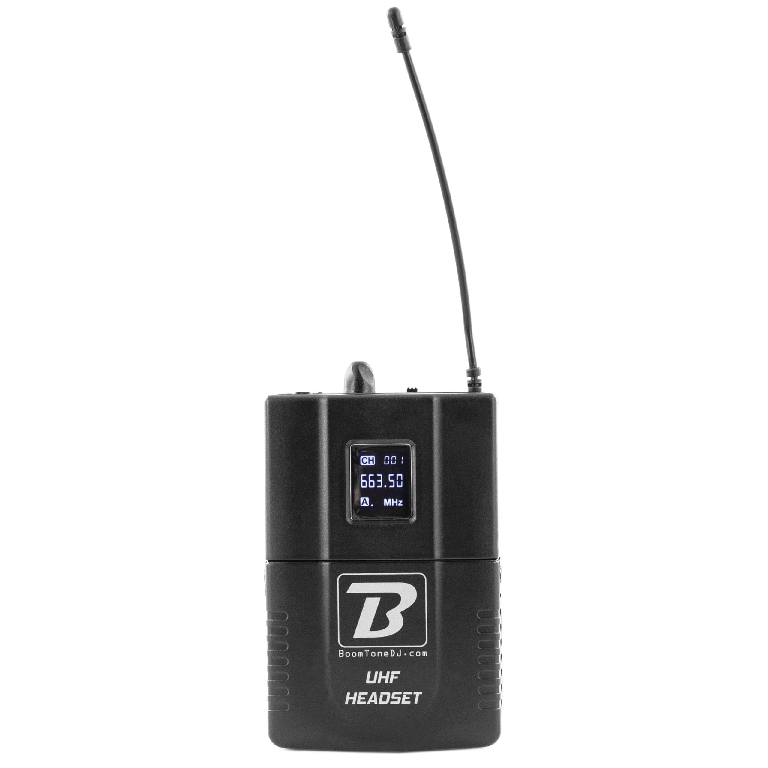 boomtonedj-uhf-headset-micro-serre-t-te-663-5-mhz-noir image 2