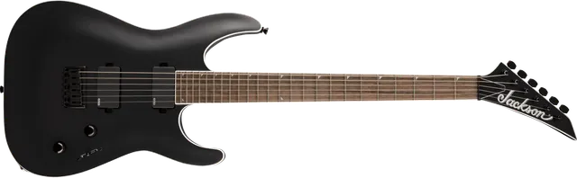 jackson-x-series-soloist-sla6-dx-guitare-baryton-noir image 1