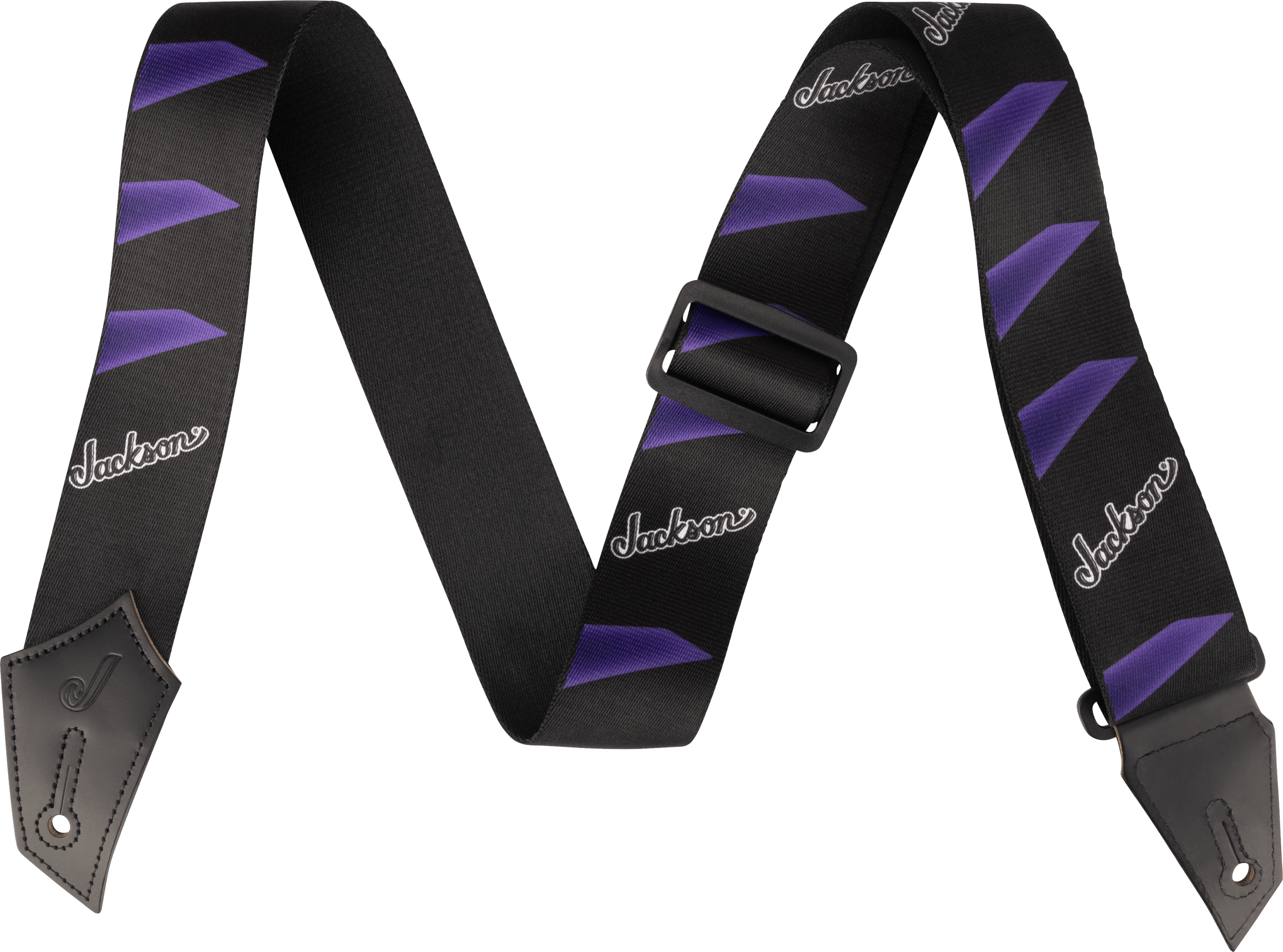 jackson-straps-sangle-guitare-headstock-noir-bleu-50-8-mm image 4