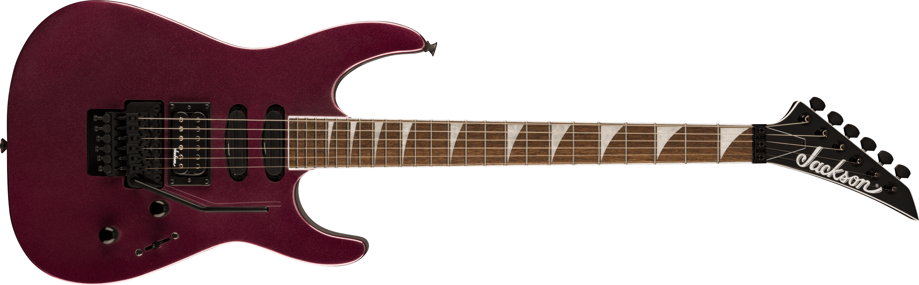 jackson-x-series-soloist-sl3x-dx-guitare-floyd-rose-oxblood image 1